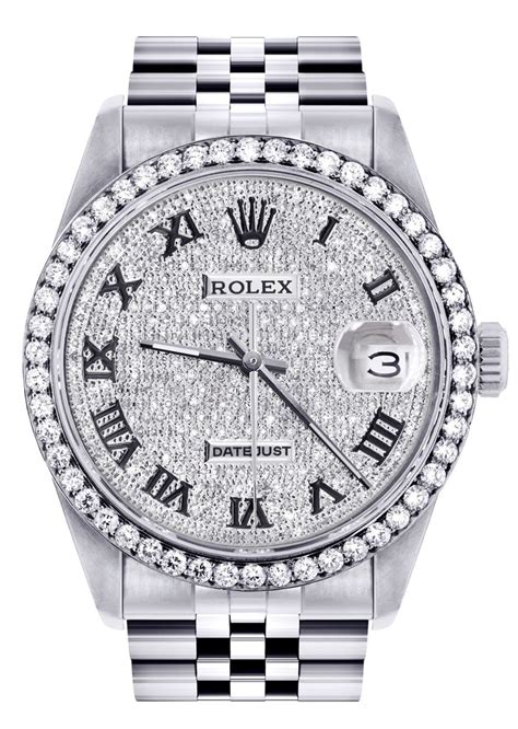 diamond rolex laying down|frostnyc rolex diamond.